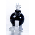 Mini Black Ticking Bombe Dabbing Öl Rig Glas Wasserpfeifen (ES-GB-375)